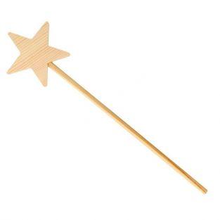 Wooden magic wand 23 cm