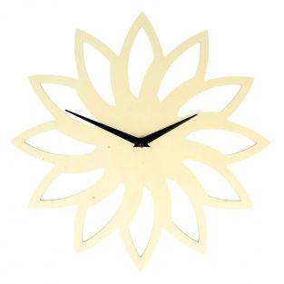 Horloge en bois soleil Ø 30 cm