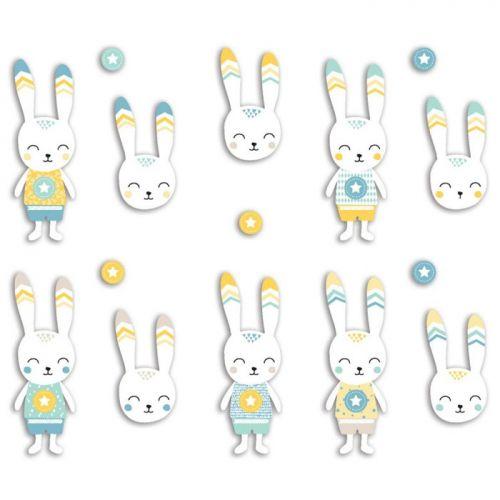 20 formas cortadas - Rabbit Leonard