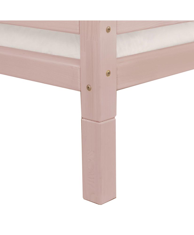 4 Bettfüße 20 cm FOOT pastellrosa