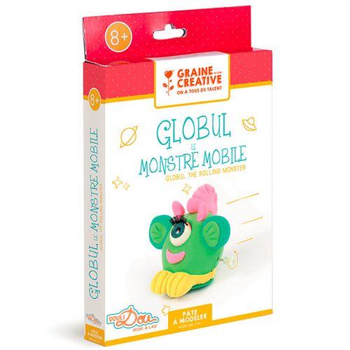 Modeling clay box for children - Globule the rolling monster