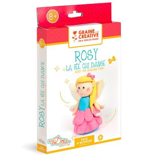 Modeling clay box for children - Rosy the dancing fairy