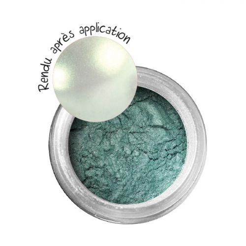 Metallic effect powder for FIMO clay - Emerald green