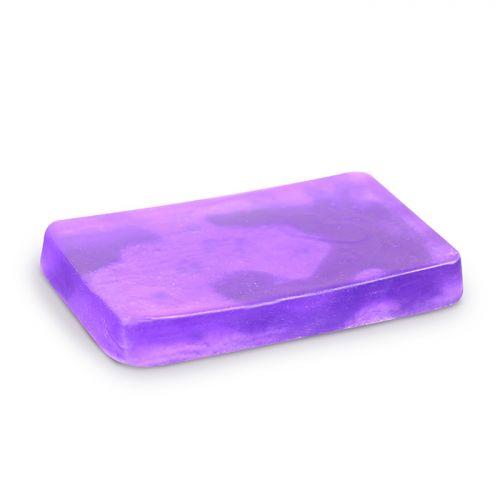 Jabón para moldear 100 g - Púrpura translúcido