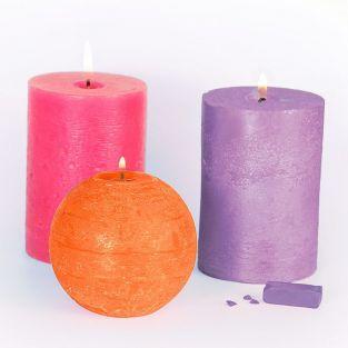 3 colorants solides pour bougies - Hindou