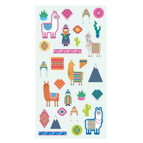 Puffies Stickers - Lamas & Alpacas