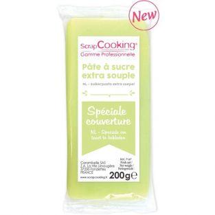 Pasta de azúcar de cobertura 200 g - Verde pastel