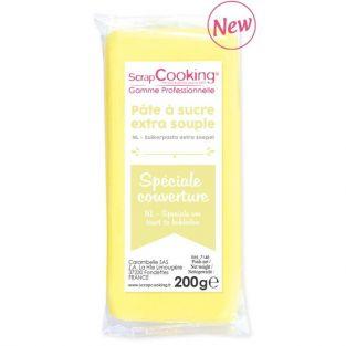 Easy-to-roll sugar paste 200 g - Pastel yellow