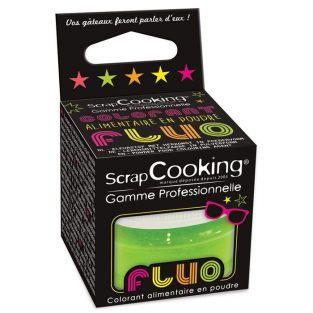 Colorant alimentaire en poudre Vert fluo 3 g
