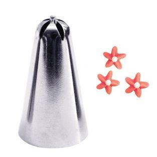 Stainless steel pastry Nozzle - Small flowers