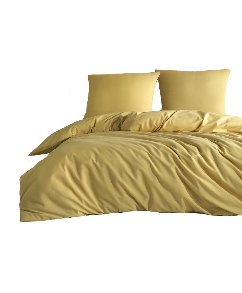 Parure de lit unie 240 x 220 cm - Cuivré Parure de lit unie 240 x 220 cm - Cuivré