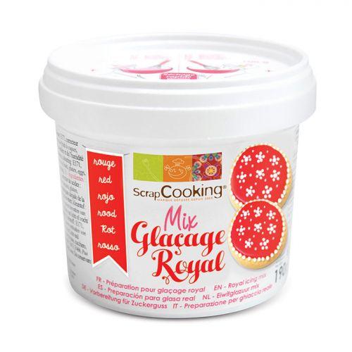 Royal icing mix 190 g - Red