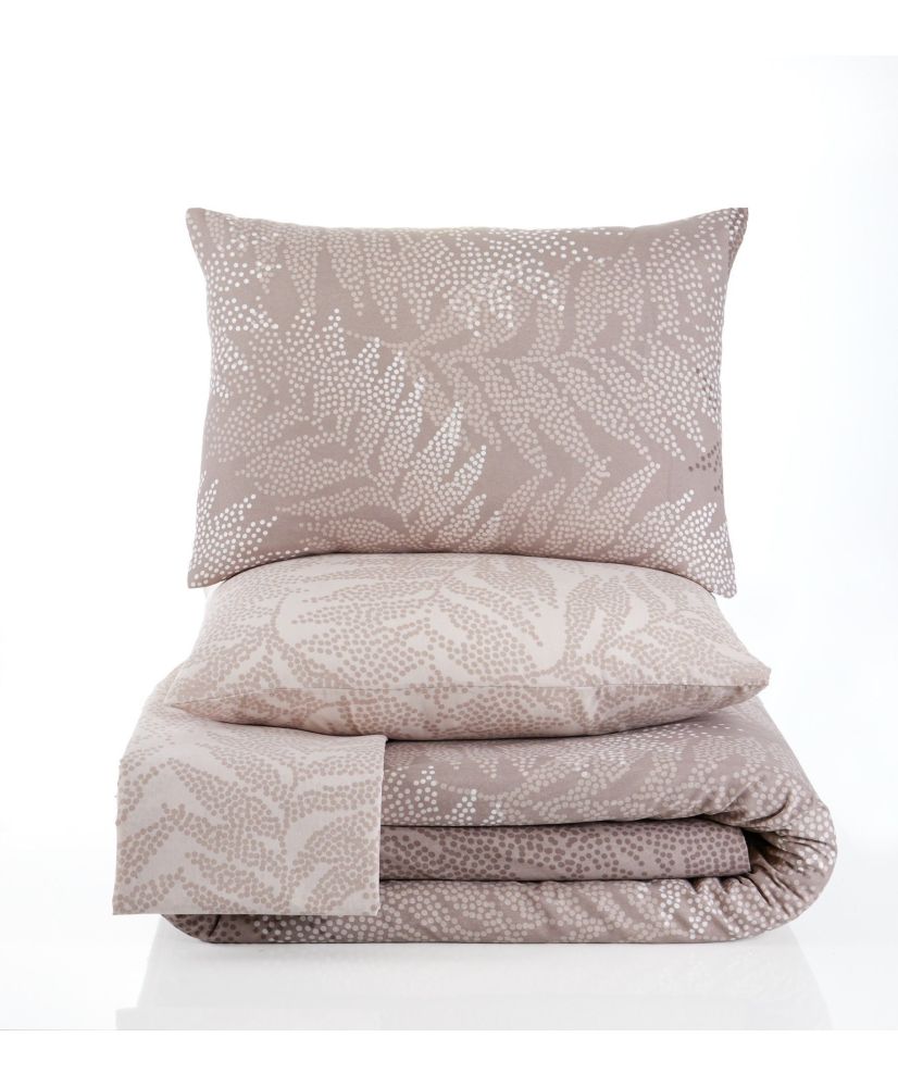 Parure de lit ASTERA 240 x 220 cm - Beige Parure de lit ASTERA 240 x 220 cm - Beige
