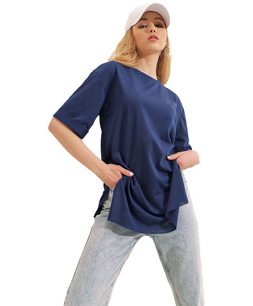 T-shirt Oversize taille 38 - Bleu