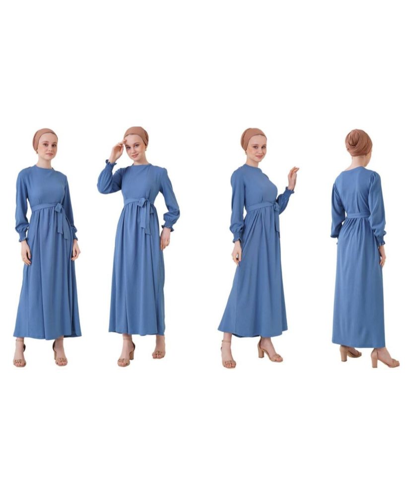 Robe Hijab taille 40 - Bleu