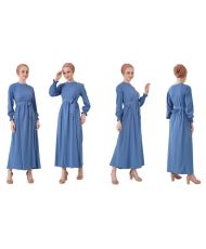 Robe Hijab taille 38 - Bleu