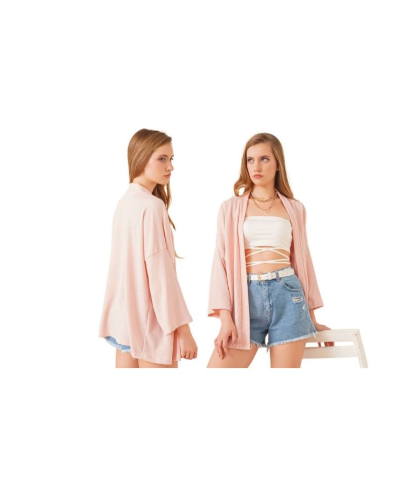 Gilet Kimono taille 42 - Rose Gilet Kimono taille 42 - Rose