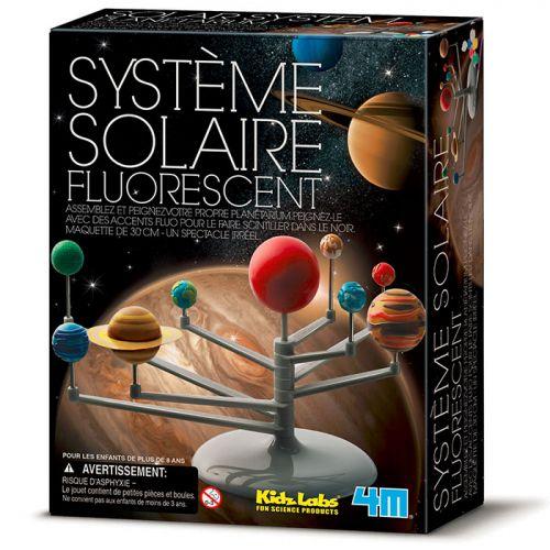 Juego educativo científico - Sistema Solar Fluorescente