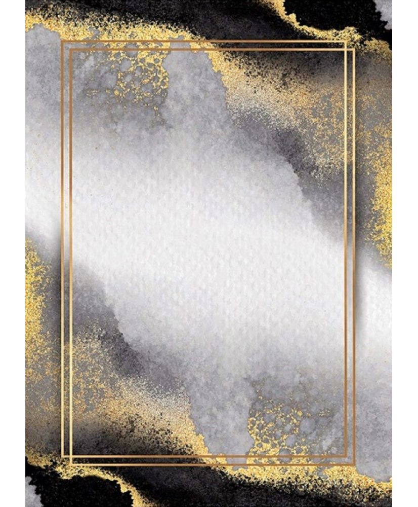 Tapis d'intérieur GOLD 200 x 290 cm - Blanc