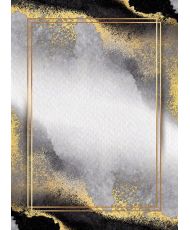 Tapis d'intérieur GOLD 160 x 230 cm - Blanc