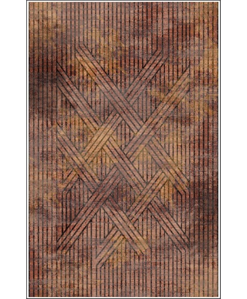 Tapis de salon FISUN 300 x 400 cm - Orange