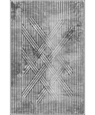 Tapis de salon FISUN 160 x 230 cm - Gris