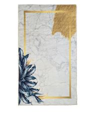 Tapis d'intérieur Feuille 160 x 230 cm - Blanc