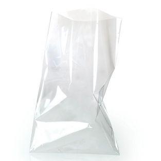 10 bolsas de comida transparentes de 19 x 11 cm