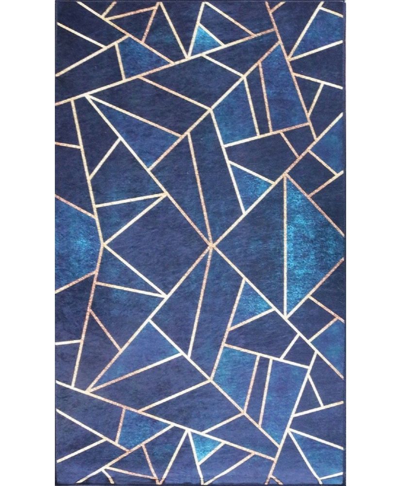 Tapis d'intérieur Grafic 160 x 230 cm - Bleu