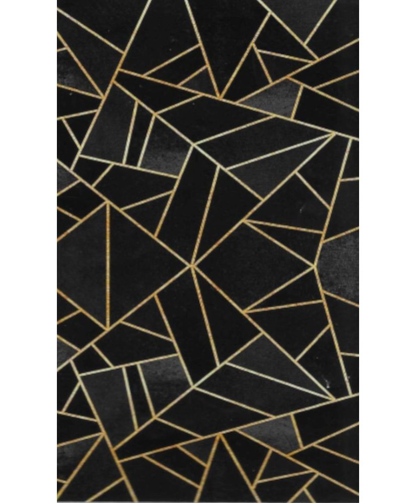Tapis d'intérieur Grafic 120 x 180 cm - Noir