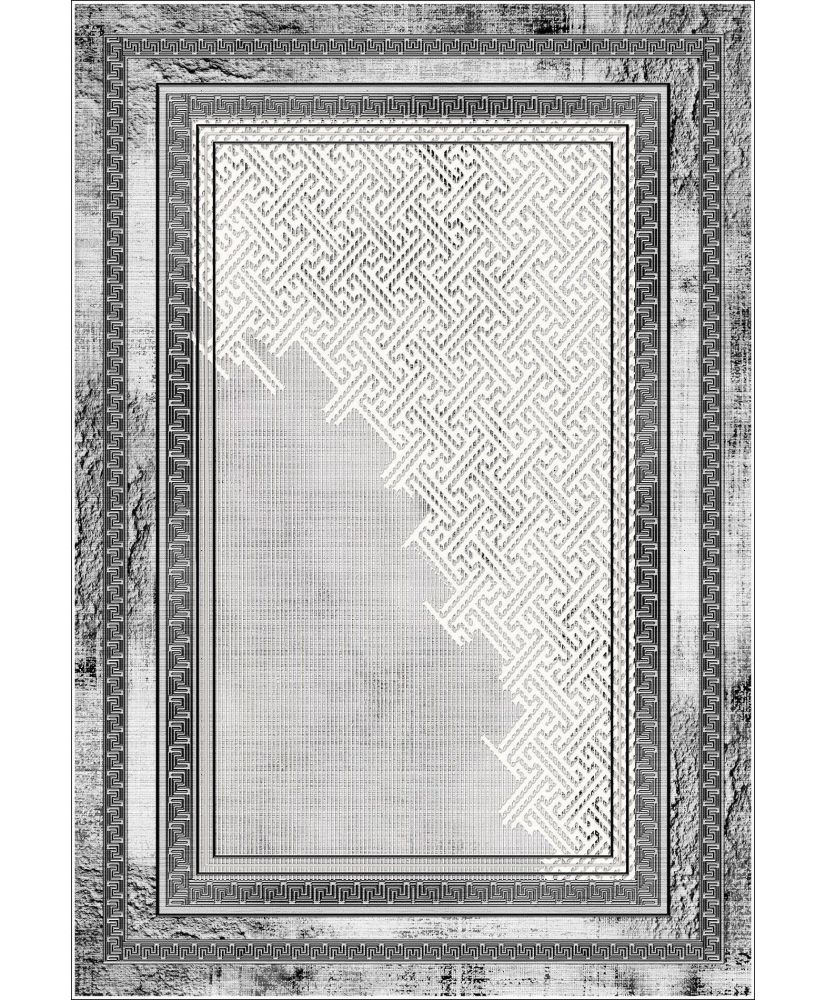 Tapis d'intérieur NAJAT 80 x 150 cm - Gris