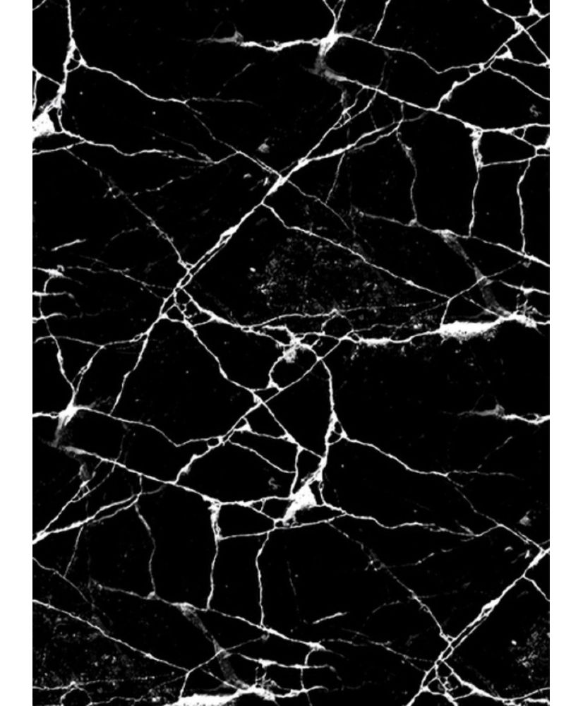 Tapis de salon MARBRE 160 x 230 cm - Noir