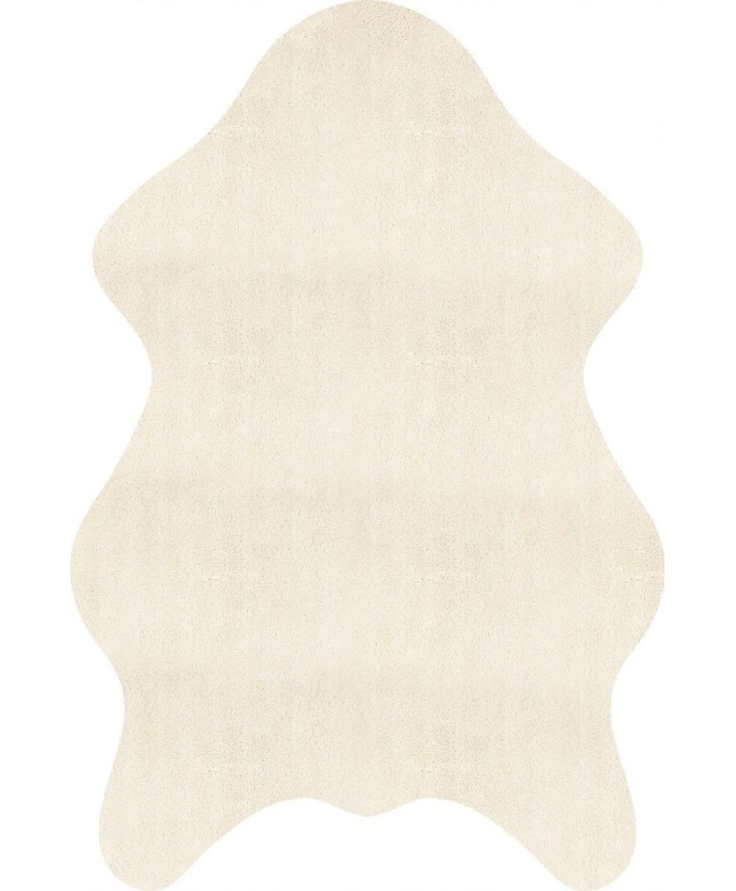 Tapis d'intérieur MANOLYA 70 x 100 cm - Blanc