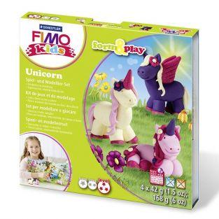 Coffret de modelage FIMO pour enfants - Licorne