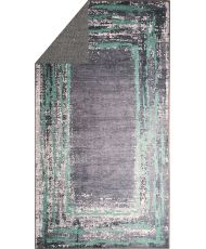 Tapis d'intérieur RING 80 x 150 cm - Vert