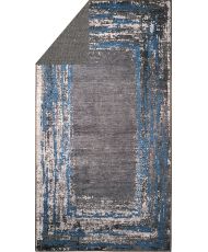 Tapis d'intérieur RING 120 x 180 cm - Bleu