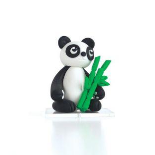 Coffret de modelage FIMO pour enfants - Tao le Panda 6,5 cm