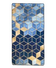 Tapis d'intérieur LUXE 160 x 230 cm - Bleu
