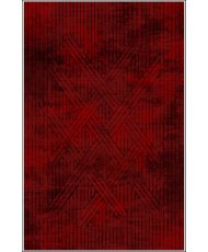 Tapis de salon FISUN 160 x 230 cm - Rouge