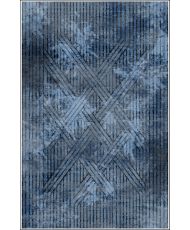 Tapis de salon FISUN 200 x 300 cm - Bleu