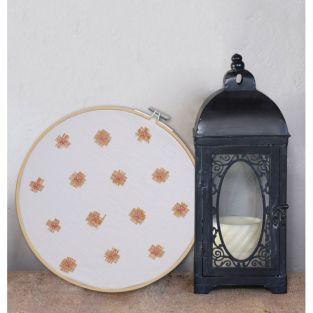 3 wooden embroidery hoops Ø 15, 20 & 25 cm