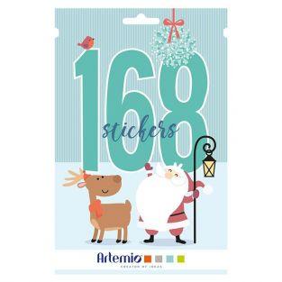 Livret 168 stickers Père Noël - My little Christmas