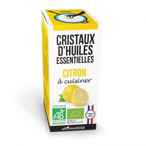 Cristales de aceites esenciales - Limón
