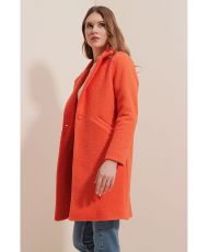 Manteau large taille 40 - Orange