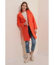 Manteau large taille 38 - Orange