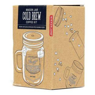 Mason jar cold brew coffee kit 475 m