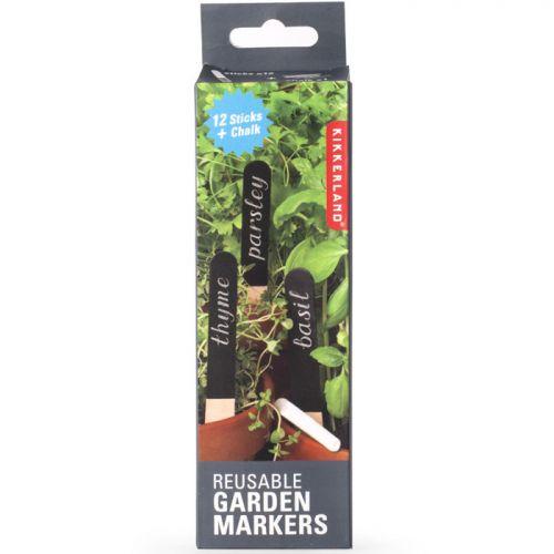 12 reusable garden markers