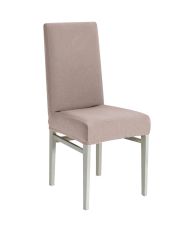 Housse de chaise extensible 23 x 18 x 18 cm - Beige