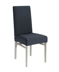 Housse de chaise extensible 23 x 18 x 18 cm - Gris