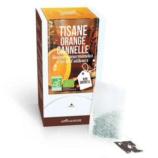 Tisane orange et cannelle biologique - 20 sachets